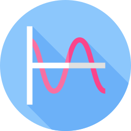 gráfico de ondas Ícone