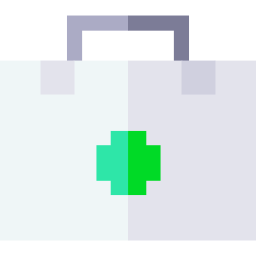 First aid kit icon