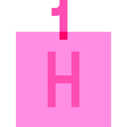 Hydrogen icon