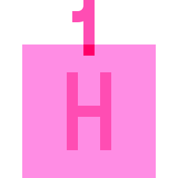idrogeno icona