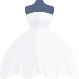 vestido de casamento Ícone