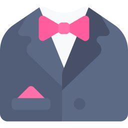 Groom suit icon