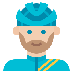 Cyclist icon