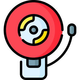 Fire alarm icon