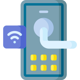 Smart door icon