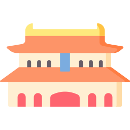 templo de confucius Ícone