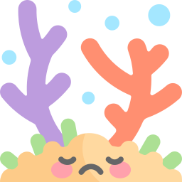 Coral reef icon