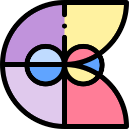 abstrakcyjny kształt ikona