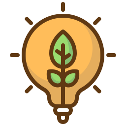 Eco light icon