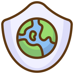 Protect the planet icon