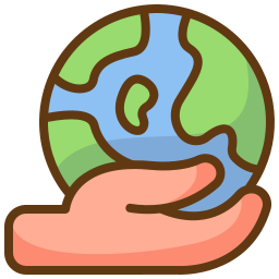 Protect the planet icon