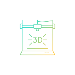 stampante 3d icona