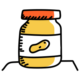 Butter jar icon