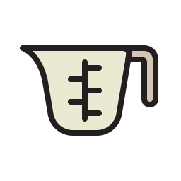 Measuring cup icon