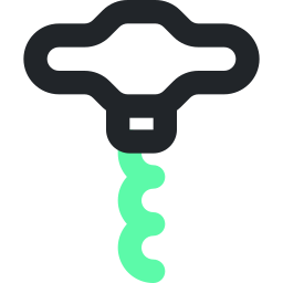 Corkscrew icon