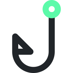 Fishing hook icon