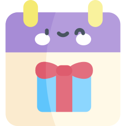 verjaardagsdatum icoon