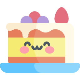 Cake slice icon