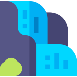 Waterfall icon