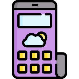 Foldable phone icon