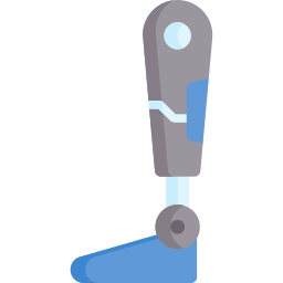 perna robótica Ícone