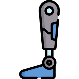 Robotic leg icon