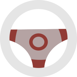 Steering wheel icon