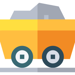 Mine cart icon