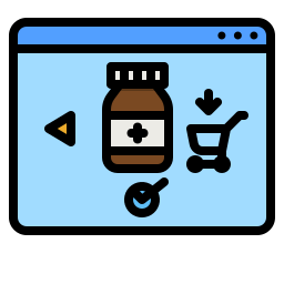 farmacia in linea icona