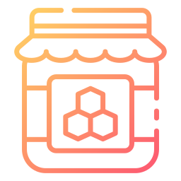 Honey jar icon