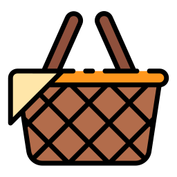 Picnic basket icon