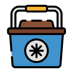 Портативный холодильник иконка