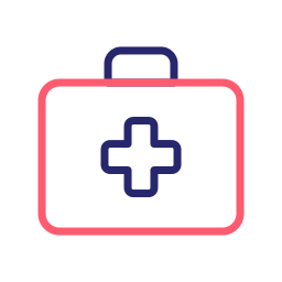 First aid kit icon