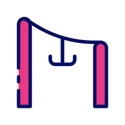 Zip wire icon