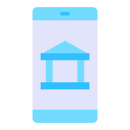 Mobile banking icon