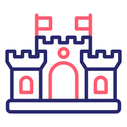 Bouncy castle icon