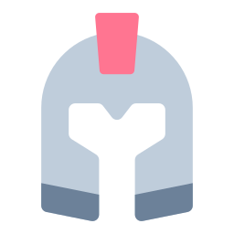 Roman helmet icon