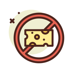 No cheese icon