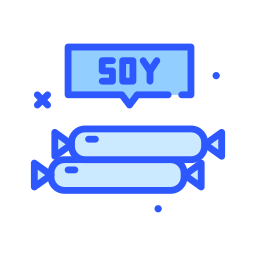 Soy meat icon