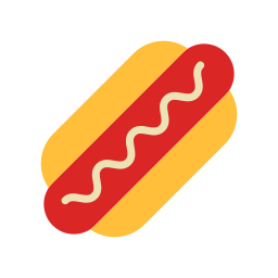 hot dog ikona