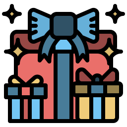 Gift box icon