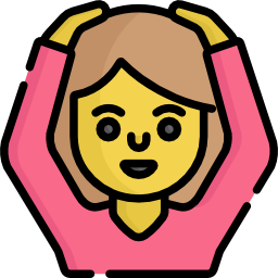 Arms up icon