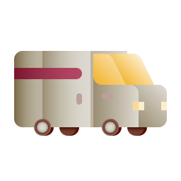 Delivery van icon