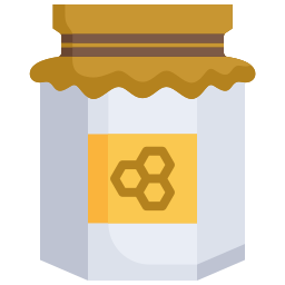 tarro de miel icono