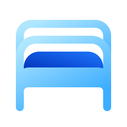 Hospital bed icon