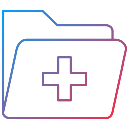 Medical folder icon