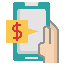 Online payment icon