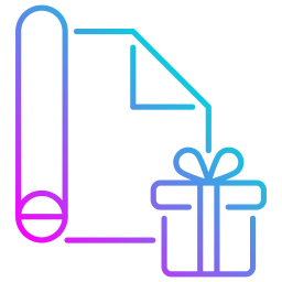 Wrapping paper icon