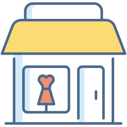 Clothing shop icon