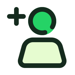contactpersoon toevoegen icoon